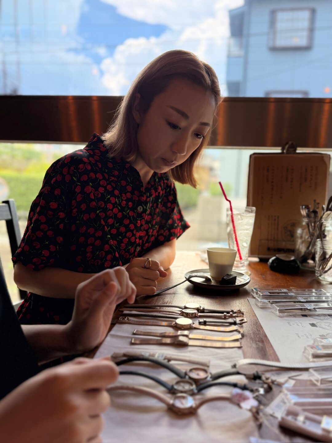 Angel Heartの現行モデルを見ながら打ち合わせ(2025年8月)